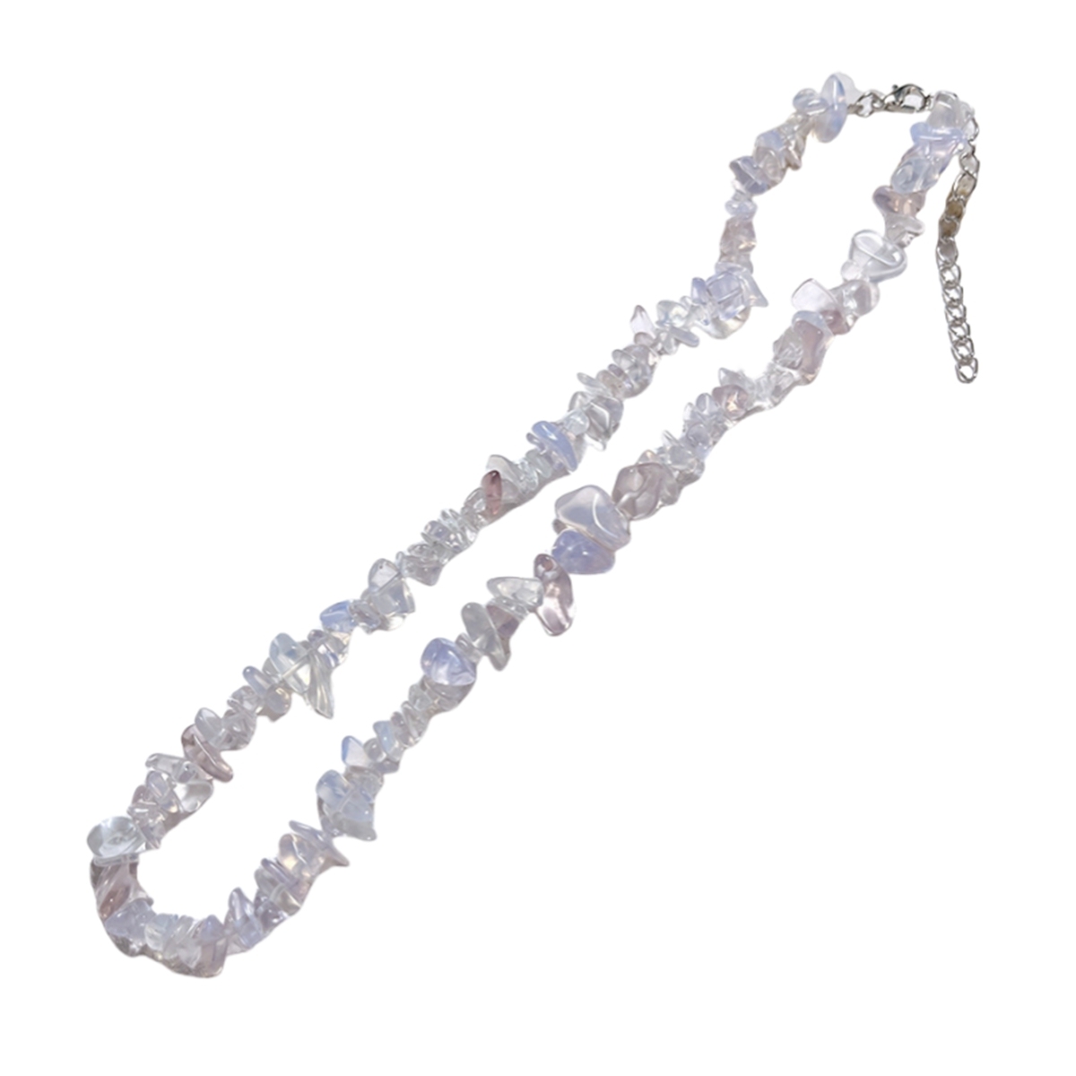 Chip Stone Beads necklaces for Women Handmade Nuggets Gemstone Choker