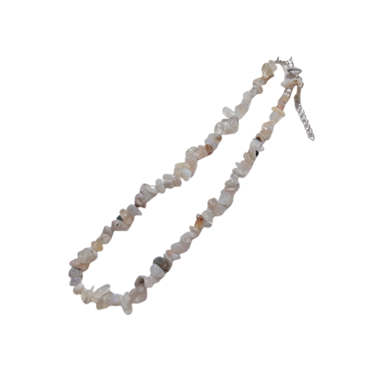 Chip Stone Beads necklaces for Women Handmade Nuggets Gemstone Choker