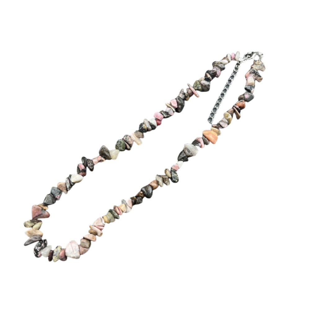 Chip Stone Beads necklaces for Women Handmade Nuggets Gemstone Choker