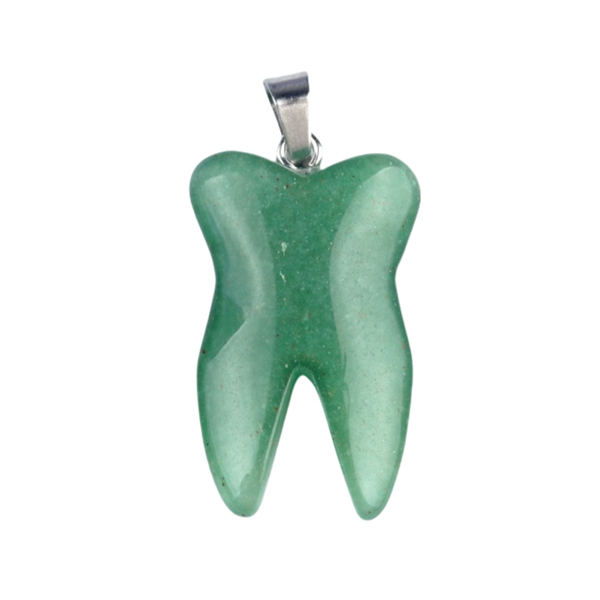 Mini Cute Teeth Stone Pendant for Making Jewelry necklace