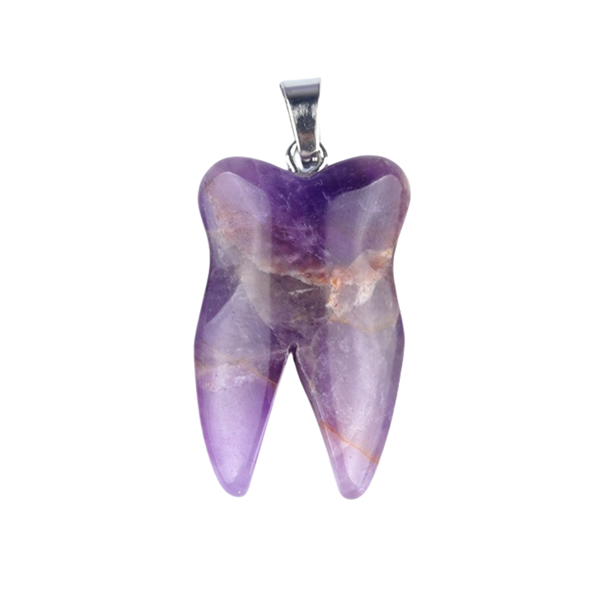 Mini Cute Teeth Stone Pendant for Making Jewelry necklace