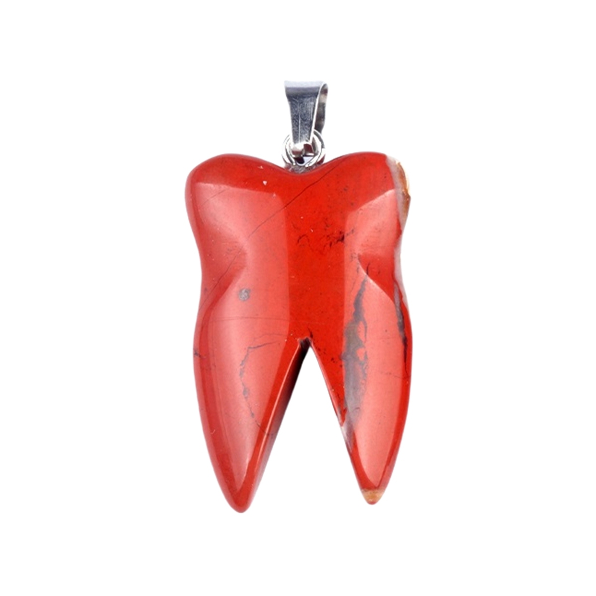 Mini Cute Teeth Stone Pendant for Making Jewelry necklace