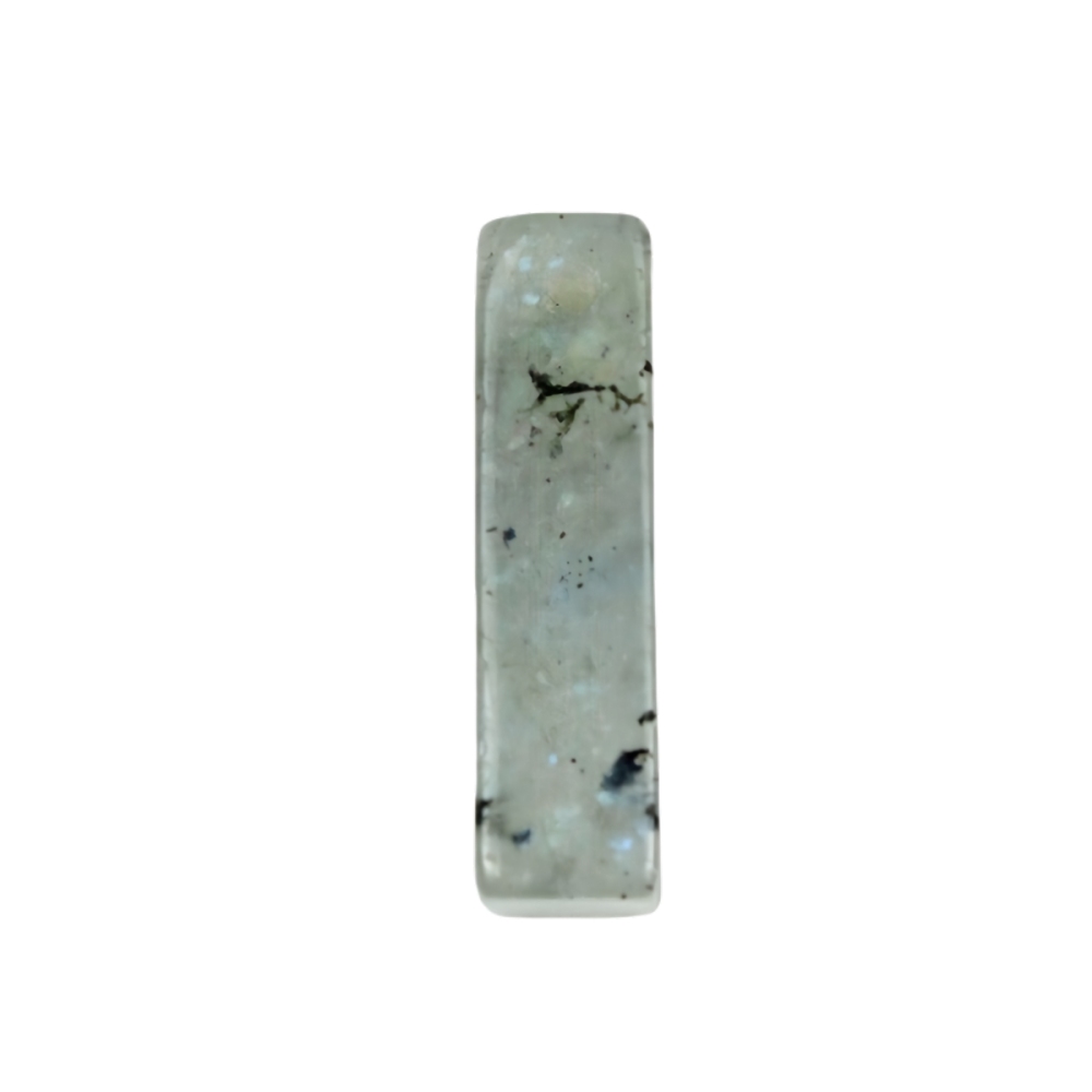 Labradorite Rectangle Stone Pendant for Making Jewelry Necklace Earrings 6X6X25MM Cuboid Beads