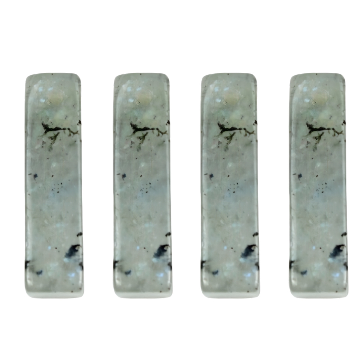Rectangle Stone Pendant for Making Jewelry Necklace Earrings 6X6X25MM Cuboid Beads