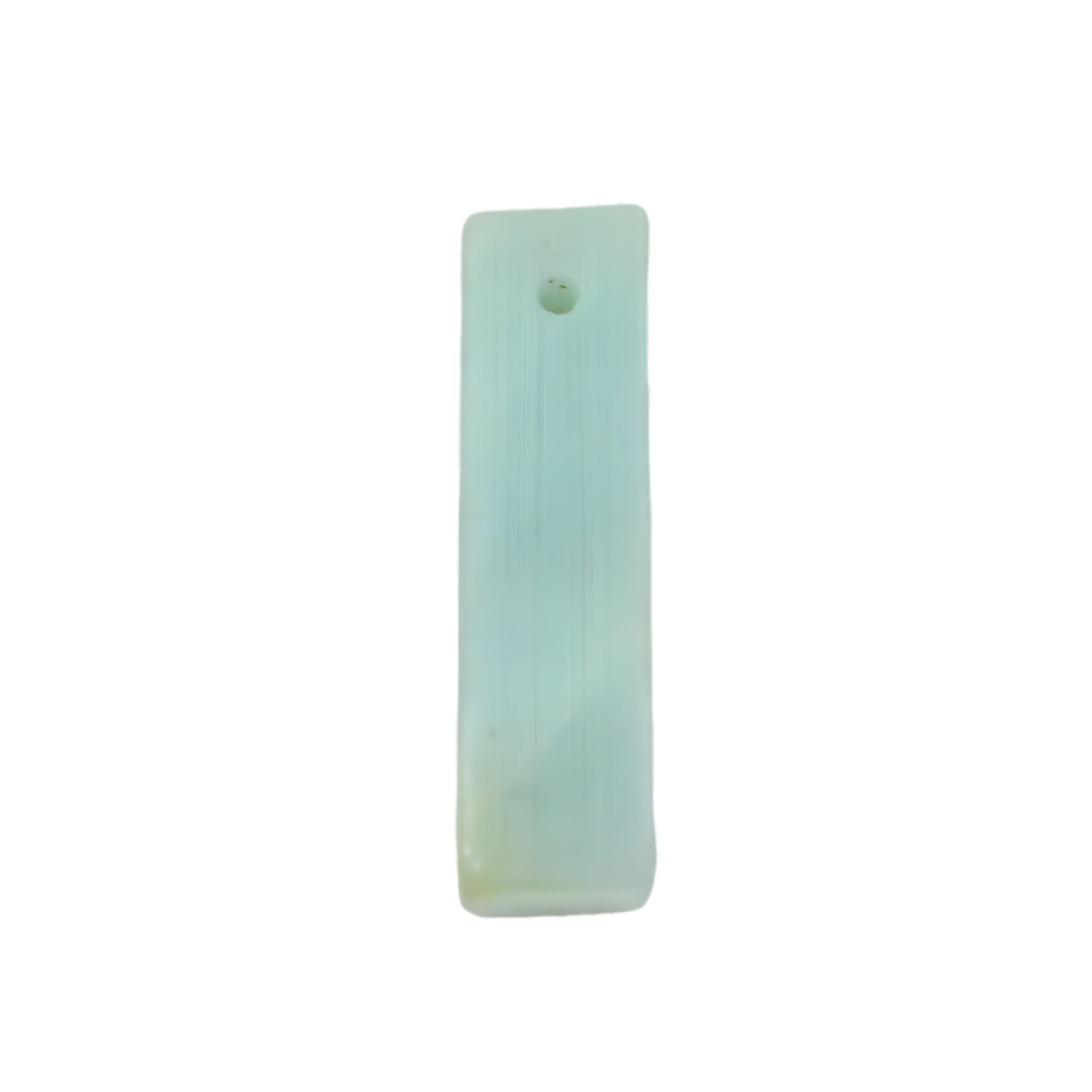 Rectangle Stone Pendant for Making Jewelry Necklace Earrings 6X6X25MM Cuboid Beads