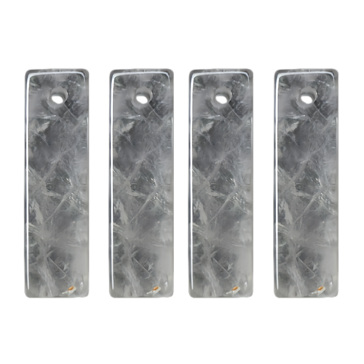 Crystal Rectangle Stone Pendant for Making Jewelry Necklace Earrings 6X6X25MM Cuboid Beads