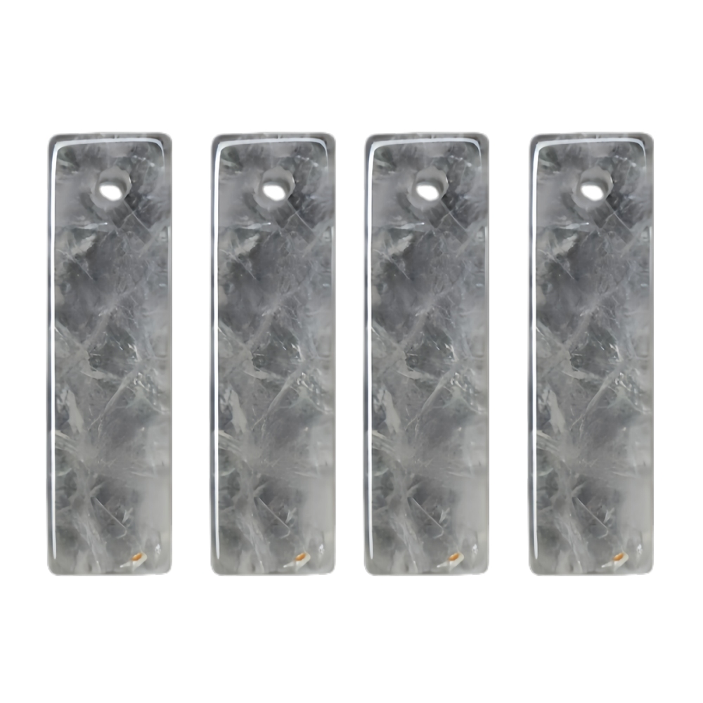 Crystal Rectangle Stone Pendant for Making Jewelry Necklace Earrings 6X6X25MM Cuboid Beads