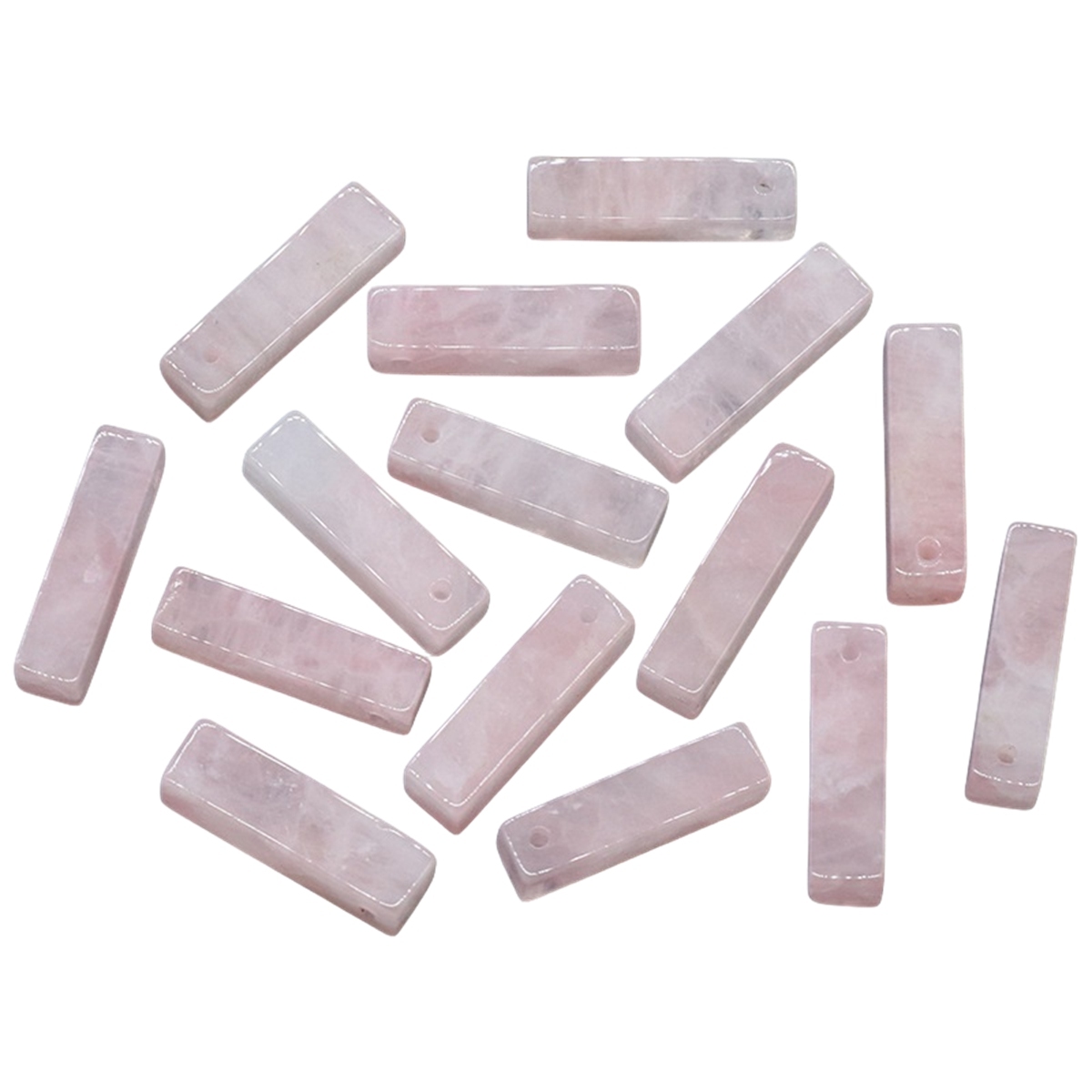 Amazonalite Rectangle Stone Pendant for Making Jewelry Necklace Earrings 6X6X25MM Cuboid Beads