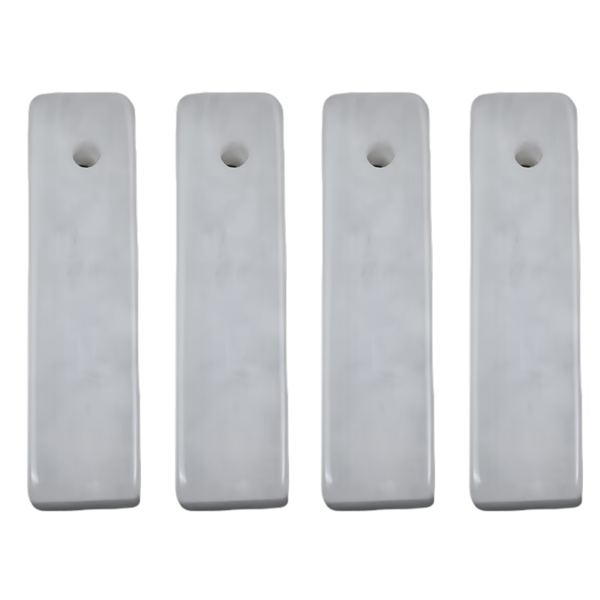 Dalmation Jasper  Rectangle Stone Pendant for Making Jewelry Necklace Earrings 6X6X25MM Cuboid Beads
