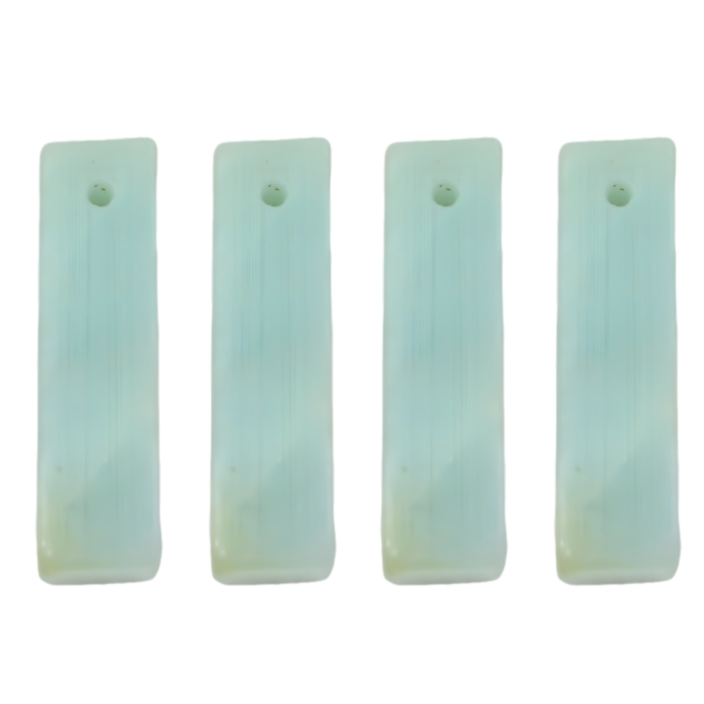 Yellow Tiger Eye Rectangle Stone Pendant for Making Jewelry Necklace Earrings 6X6X25MM Cuboid Beads