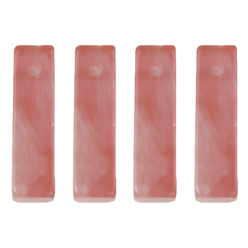 Cherry Quartz Rectangle Stone Pendant for Making Jewelry Necklace Earrings 6X6X25MM Cuboid Beads