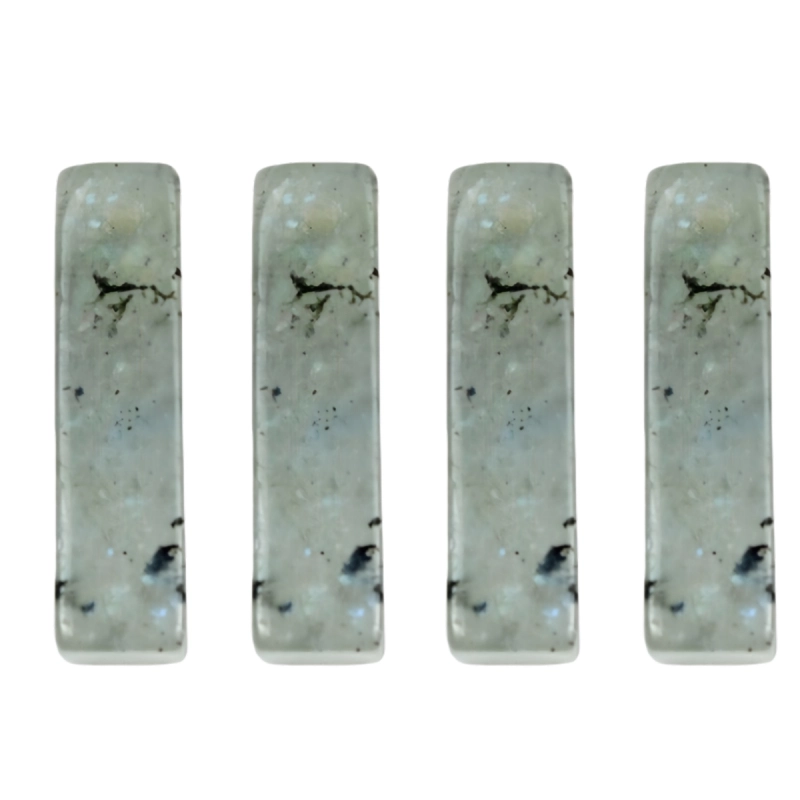 Rectangle Stone Pendant for Making Jewelry Necklace Earrings 6X6X25MM Cuboid Beads
