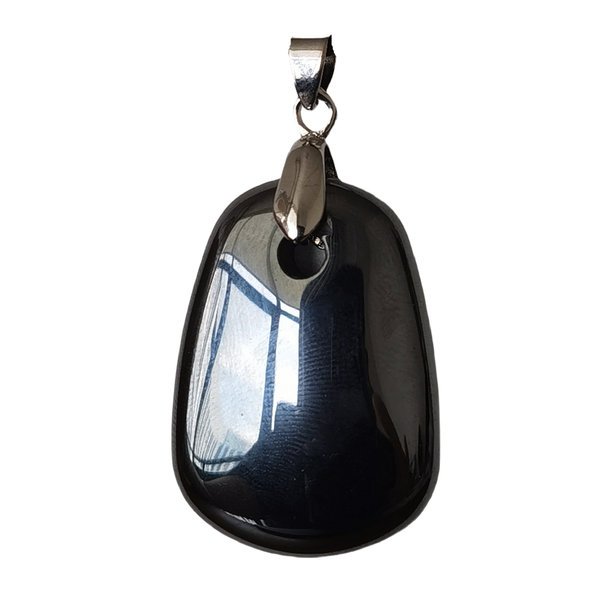 Hematite Tag Pendant for Making Jewelry necklace Waterdrop no Magnetic