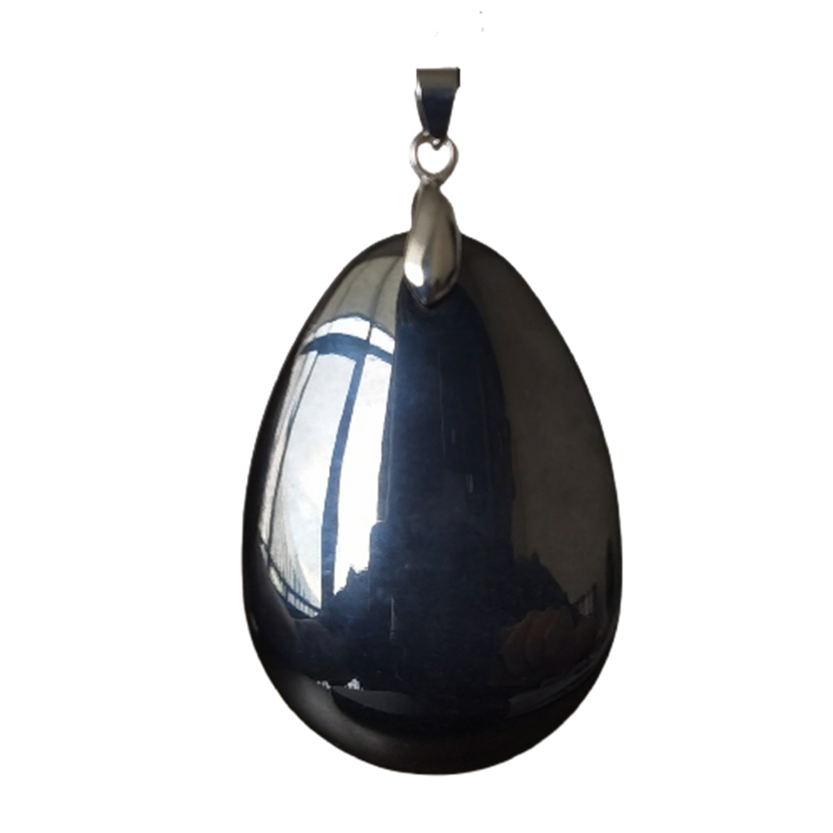 Hematite Tag Pendant for Making Jewelry necklace Waterdrop no Magnetic