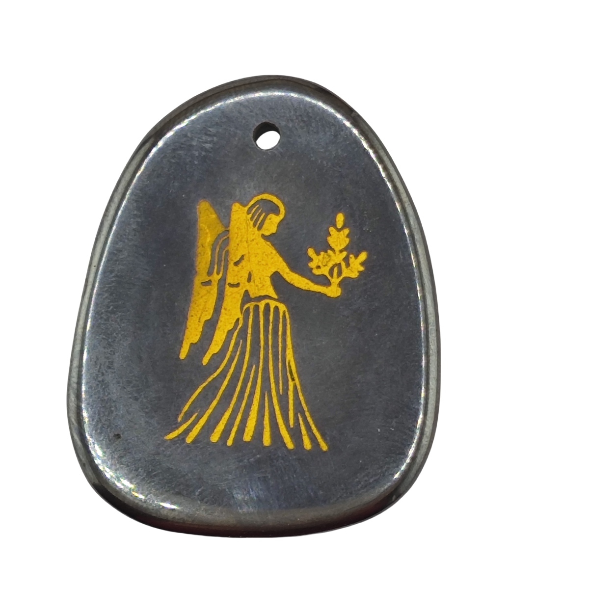 Hematite Tag Pendant for Making Jewelry necklace Waterdrop no Magnetic