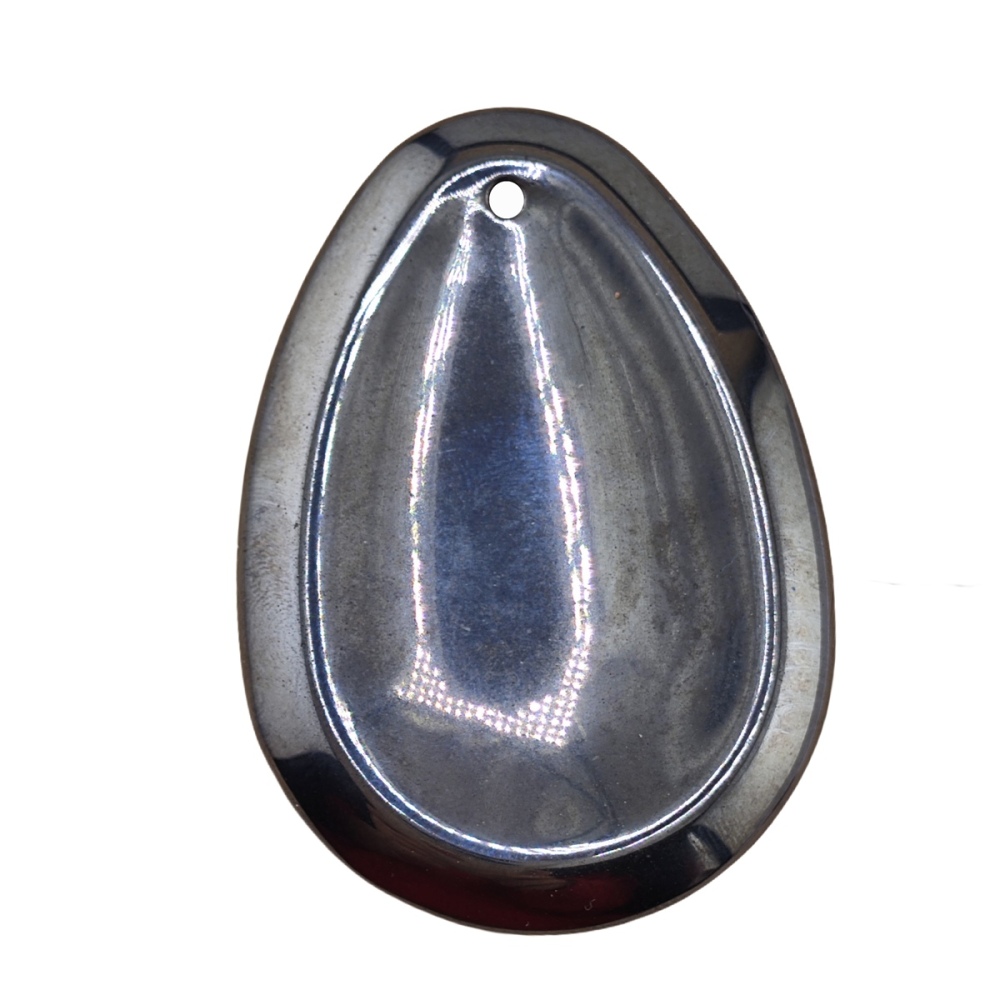 Hematite Tag Pendant for Making Jewelry necklace Waterdrop no Magnetic