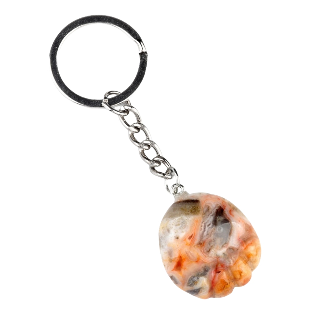 Crazy Agate Children Foot Palm Gemstone for Decor Handmade Craved 22X25MM Feet Pendant Necklace Keychain