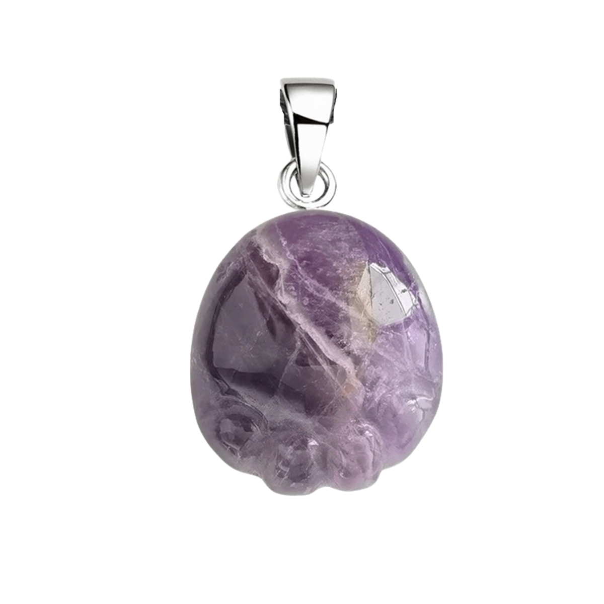 Amwthyst Children Foot Palm Gemstone for Decor Handmade Craved 22X25MM Feet Pendant Necklace Keychain
