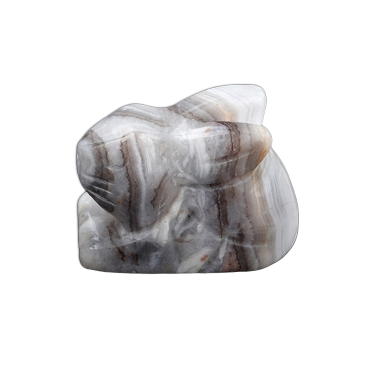 Handmade Craved  1.0Inch Rabbit Gemstone for Home Decor