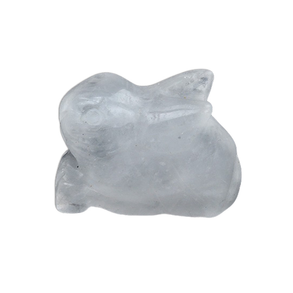 Handmade Craved  1.0Inch Rabbit Gemstone for Home Decor