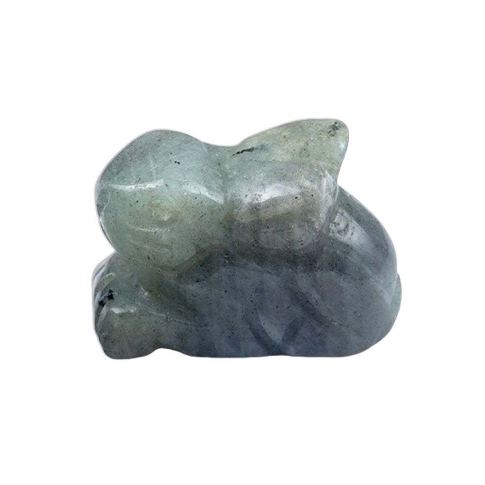 Handmade Craved  1.0Inch Rabbit Gemstone for Home Decor