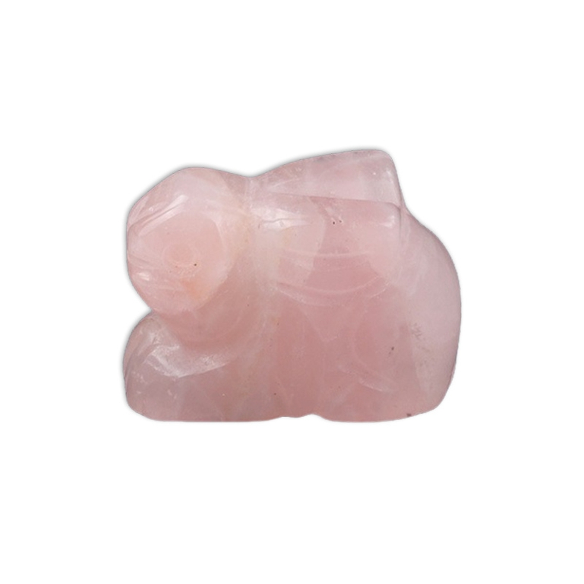Handmade Craved  1.0Inch Rabbit Gemstone for Home Decor