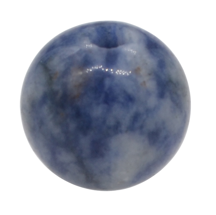 18MM Gemstone Sphere Drilled 5MM Hole 1PCS