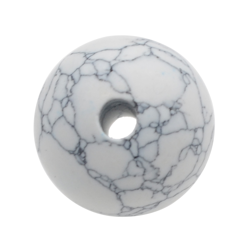 18MM Gemstone Sphere Drilled 5MM Hole 1PCS