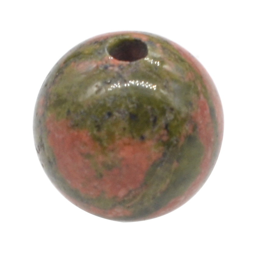 18MM Gemstone Sphere Drilled 5MM Hole 1PCS
