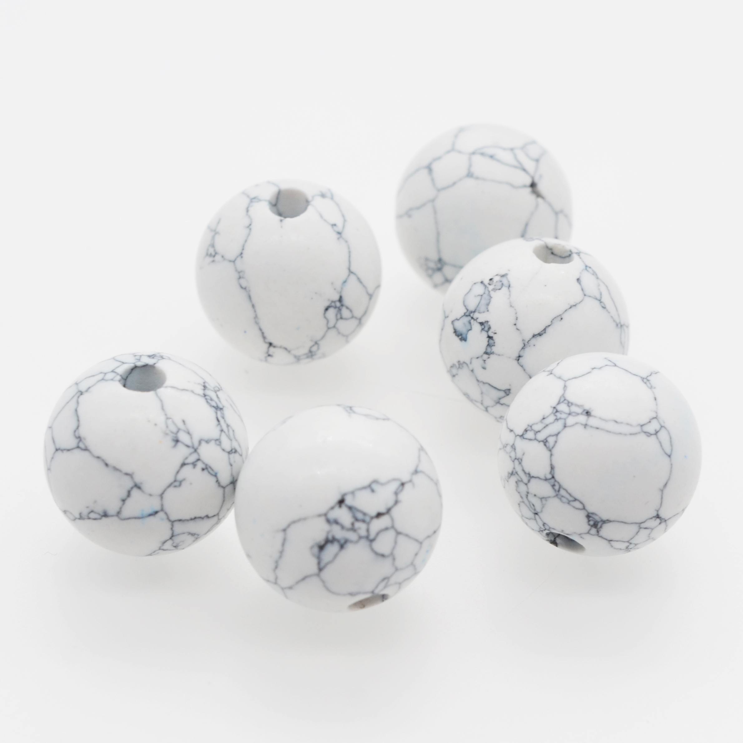 18MM Gemstone Sphere Drilled 5MM Hole 1PCS