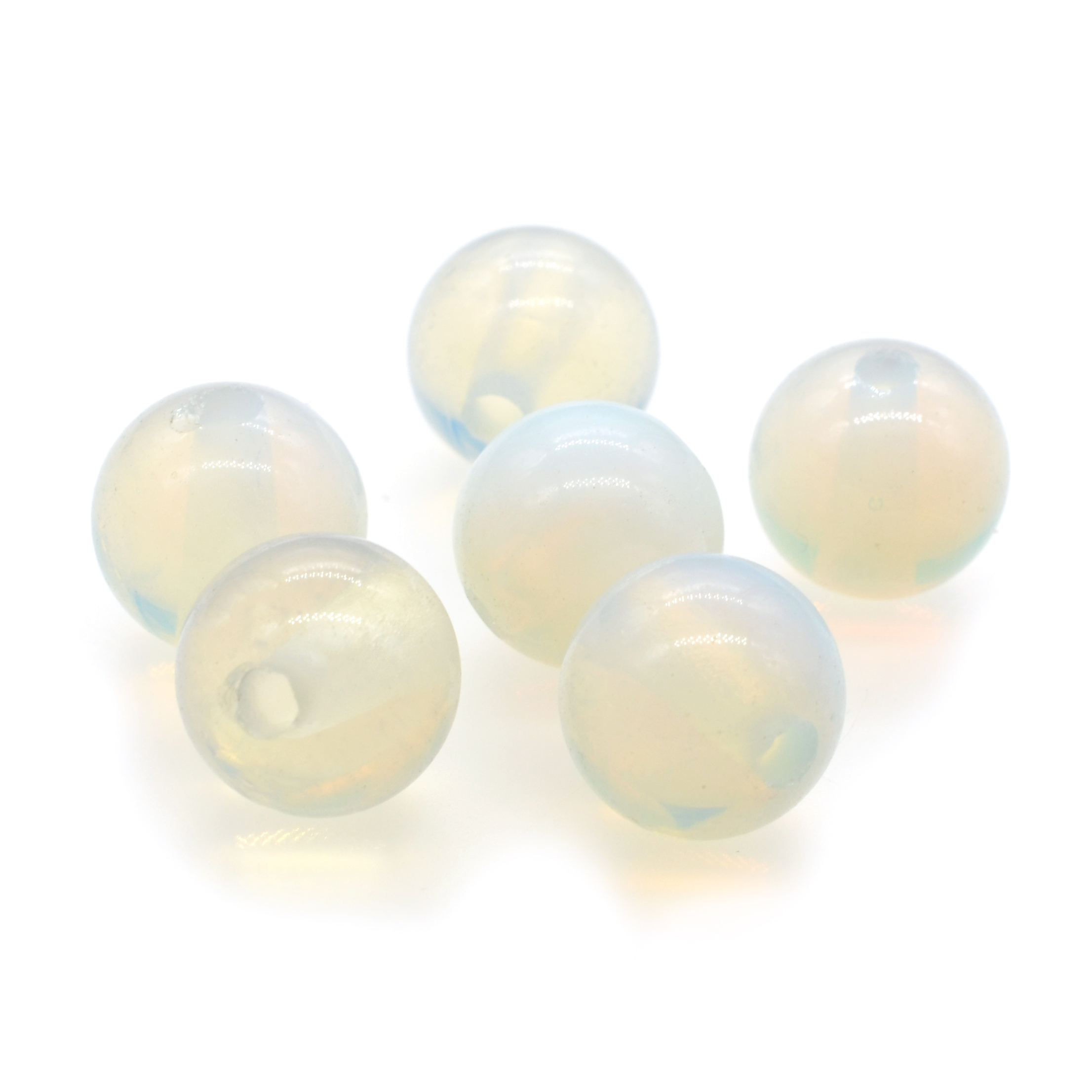 18MM Gemstone Sphere Drilled 5MM Hole 1PCS