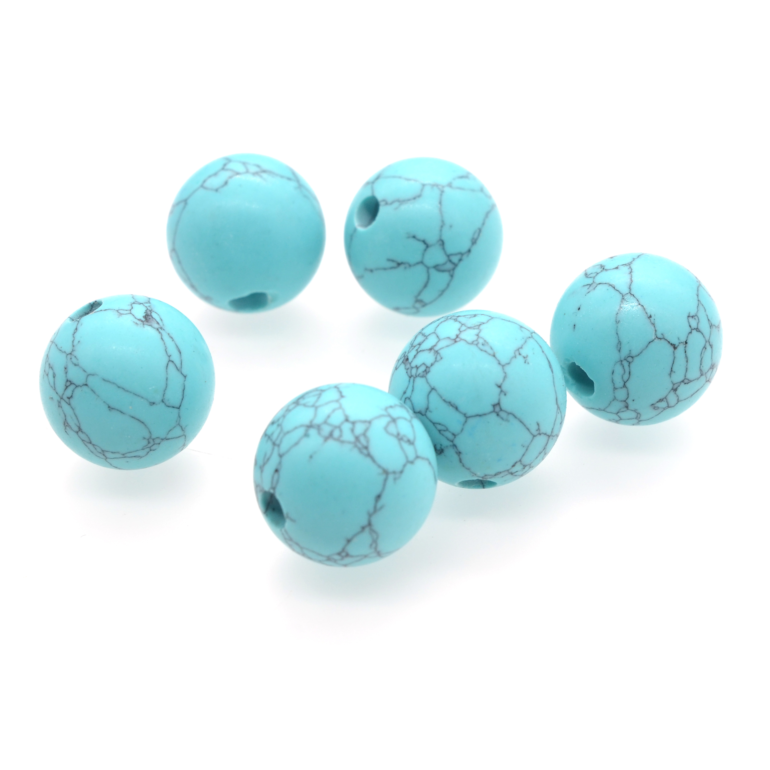 18MM Gemstone Sphere Drilled 5MM Hole 1PCS