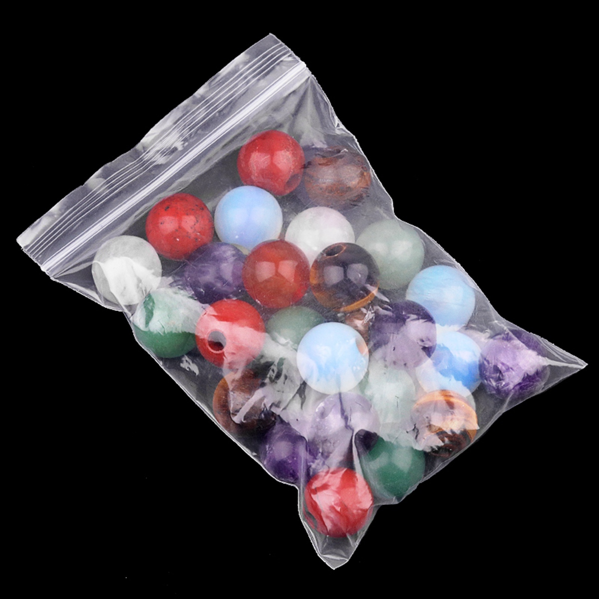 18MM Gemstone Sphere Drilled 5MM Hole 1PCS
