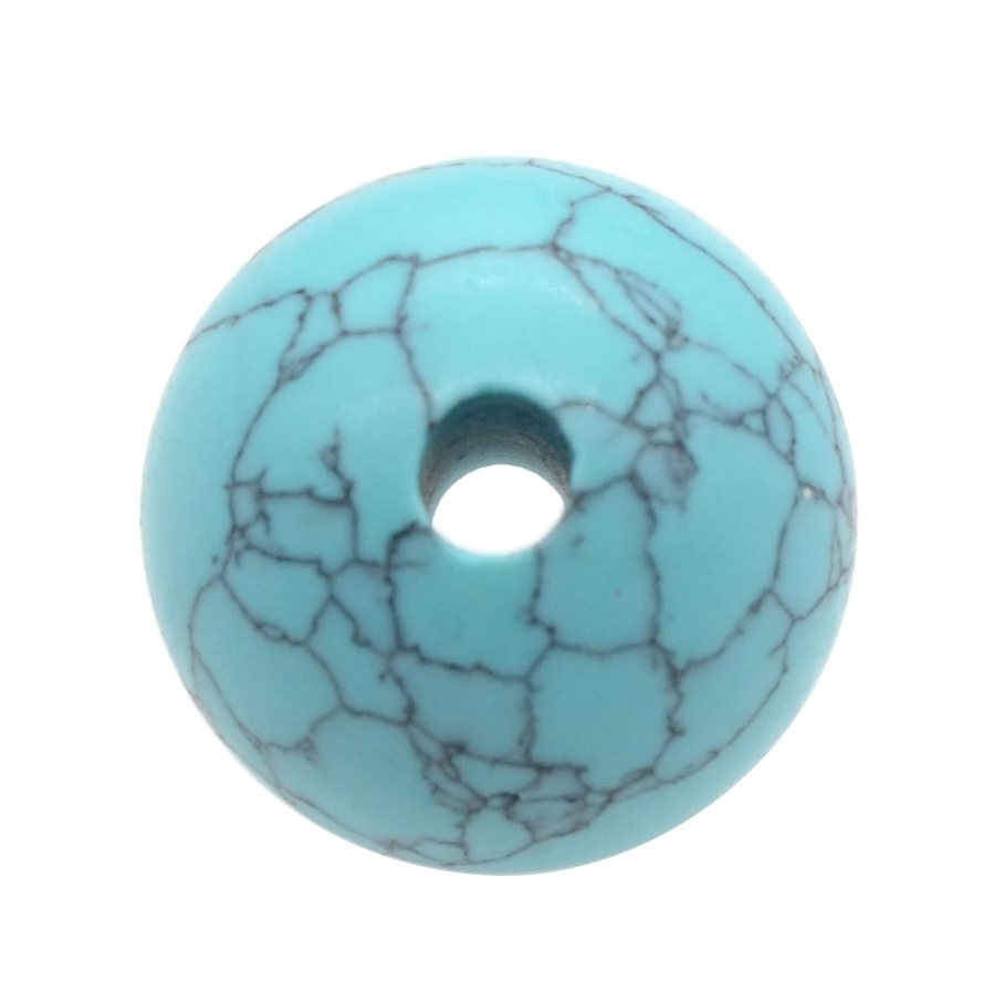 18MM Gemstone Sphere Drilled 5MM Hole 1PCS