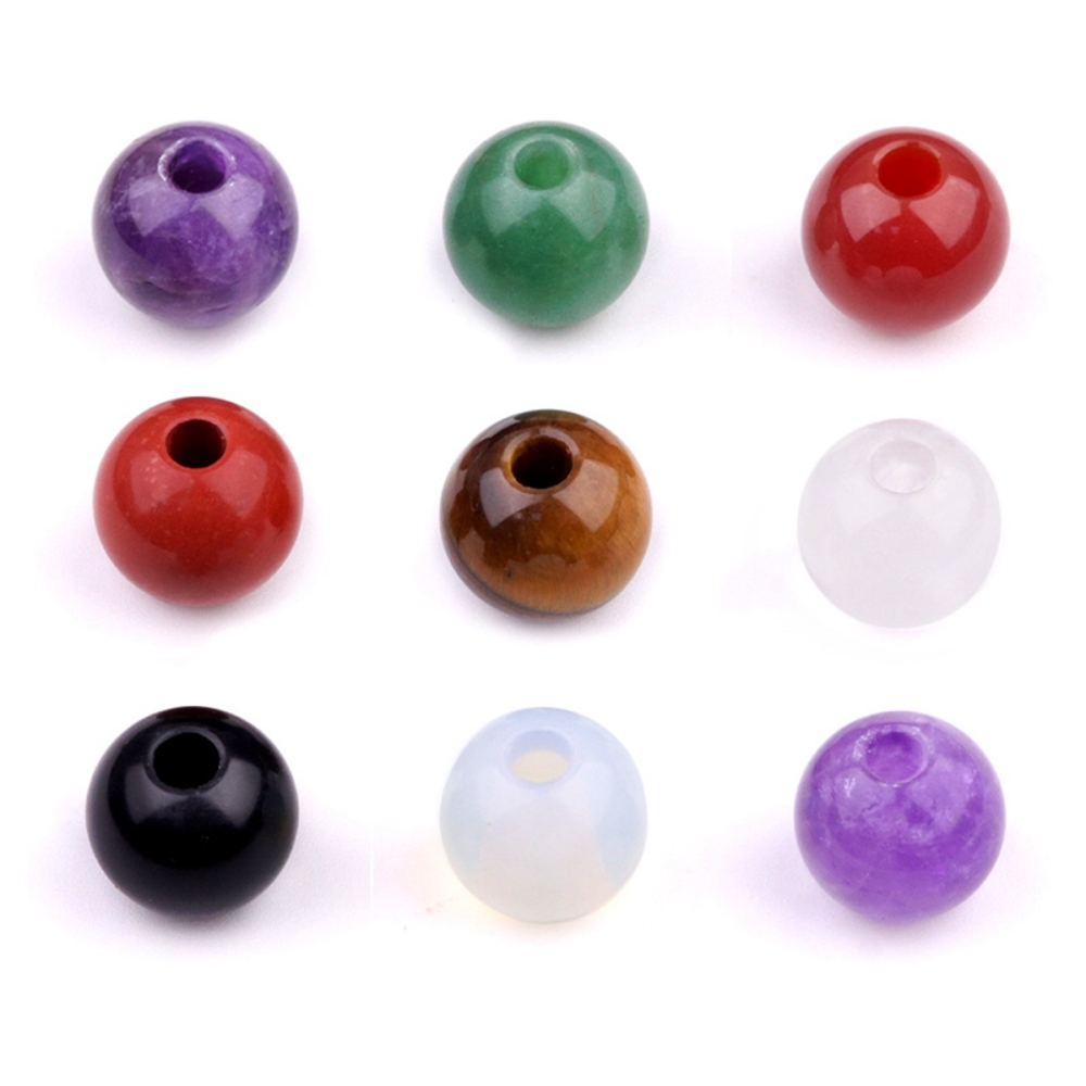 18MM Gemstone Sphere Drilled 5MM Hole 1PCS