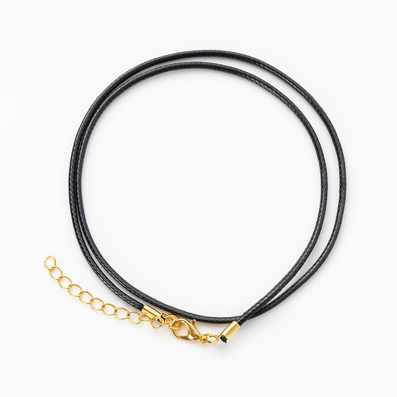 45Cm Leather Rope Necklace Chain 100PCS