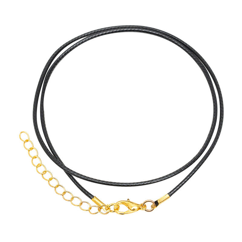 45Cm Leather Rope Necklace Chain 100PCS