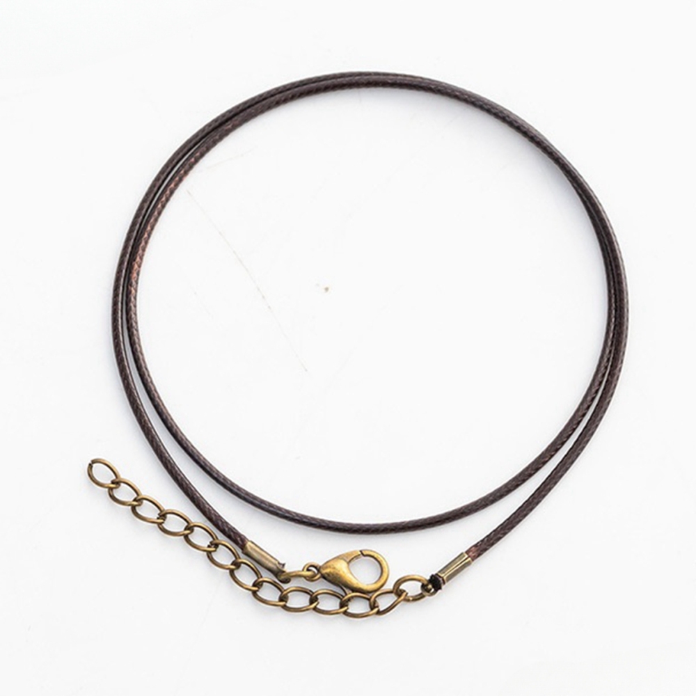 45Cm Leather Rope Necklace Chain 100PCS