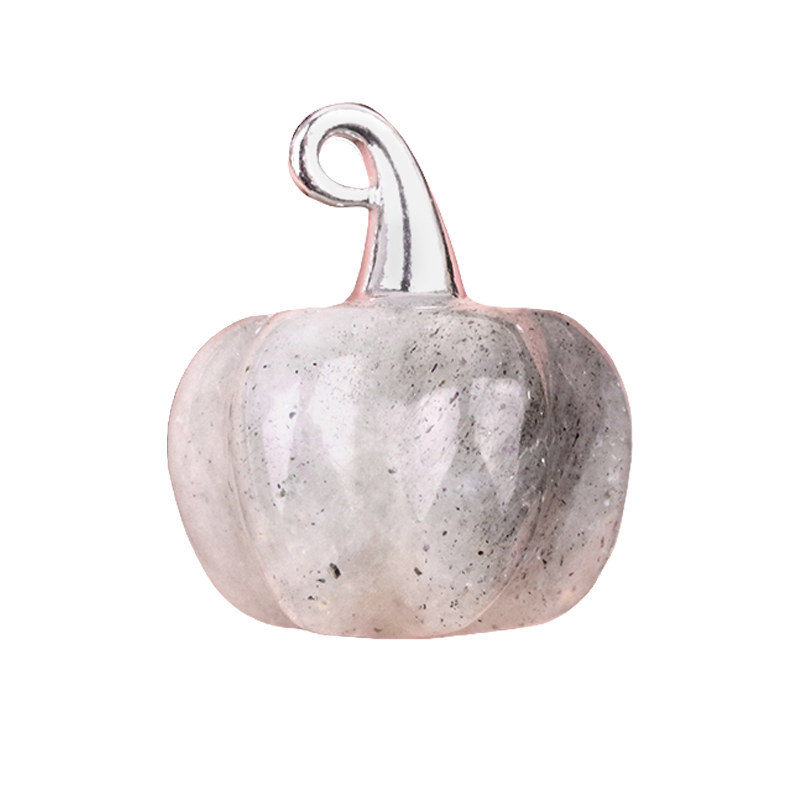 Gemstone Handmade Craved 20MM Pumpkin Pendant Wizard Hat Findings