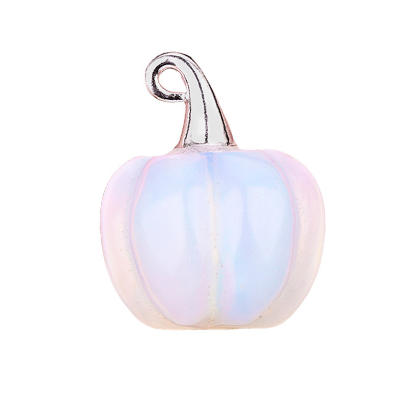 Gemstone Handmade Craved 20MM Pumpkin Pendant Wizard Hat Findings