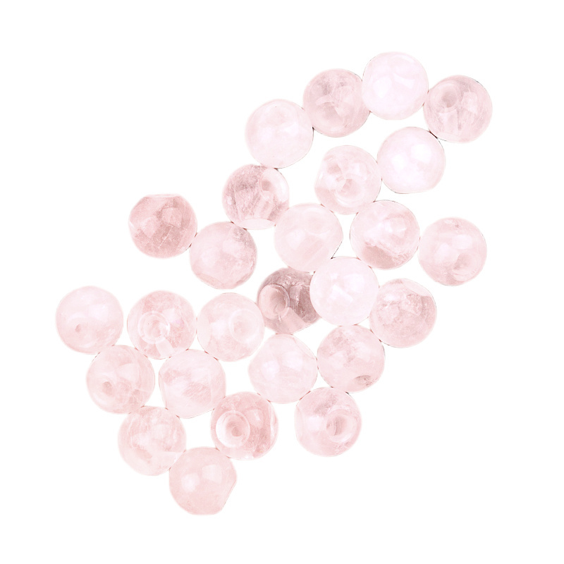 Natural Gemstone 10MM Button Round Beads Drilled 2.0mm Edge-hole 10PCS/BAGS