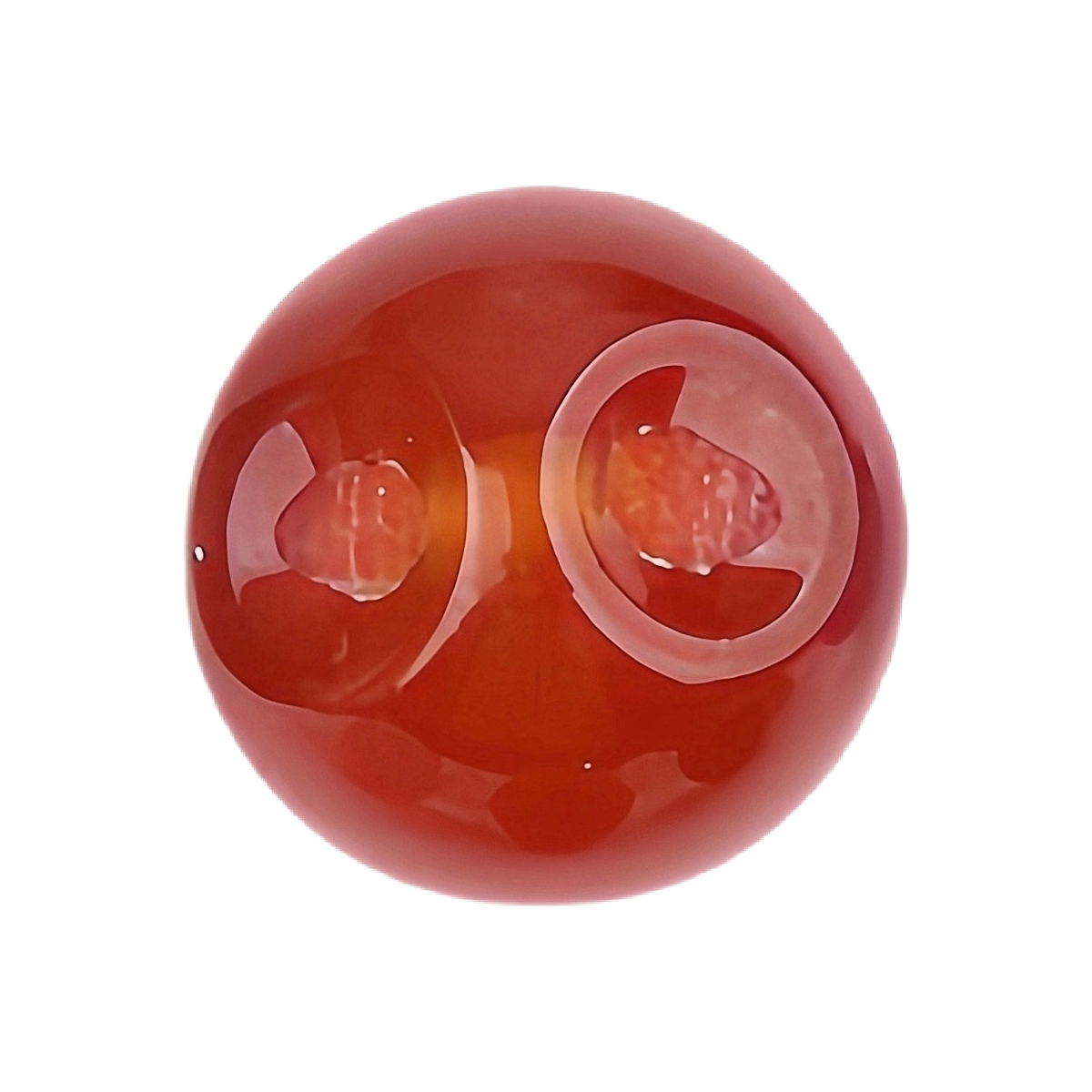 Natural Gemstone 10MM Button Round Beads Drilled 2.0mm Edge-hole 10PCS/BAGS