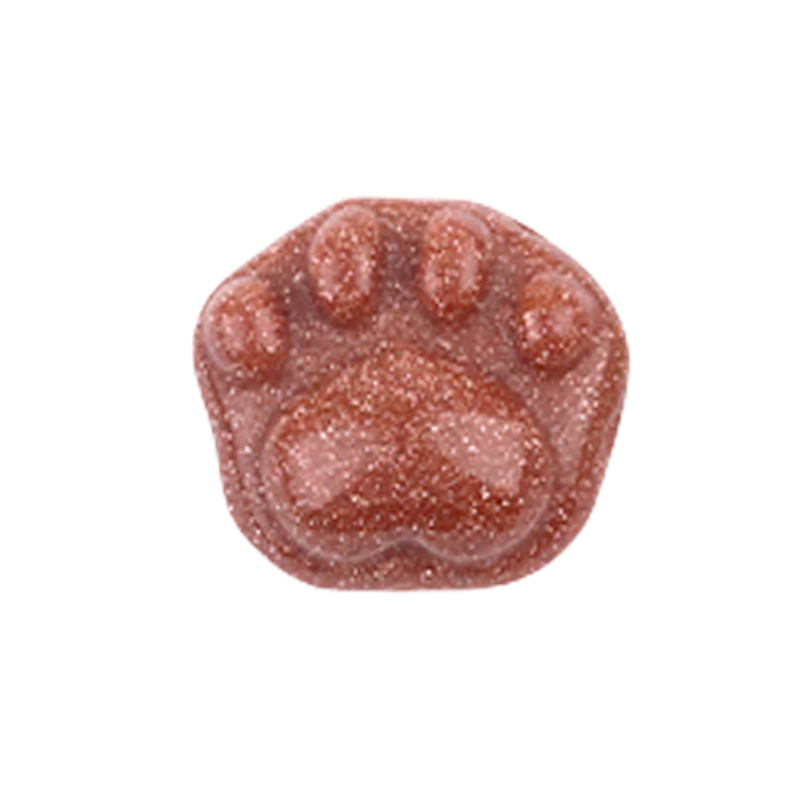 Gemstone 14x16mm Cat Paw & Claw Beads Drilled Side Hole for Making Jewelry
