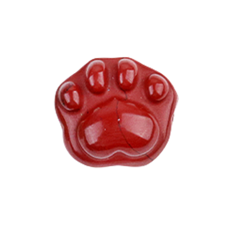 Gemstone 14x16mm Cat Paw & Claw Beads Drilled Side Hole for Making Jewelry
