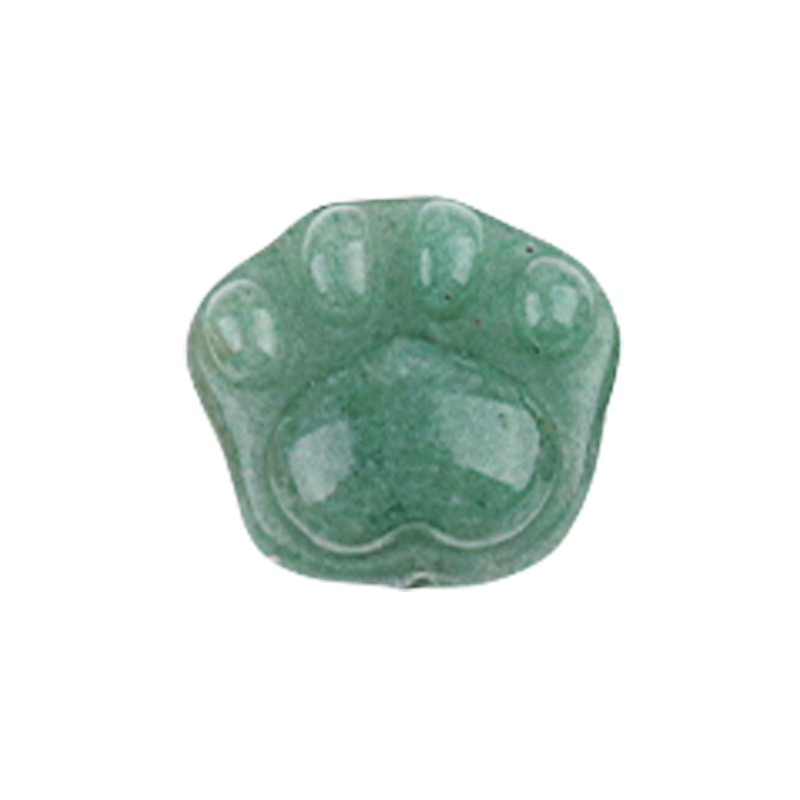 Gemstone 14x16mm Cat Paw & Claw Beads Drilled Side Hole for Making Jewelry
