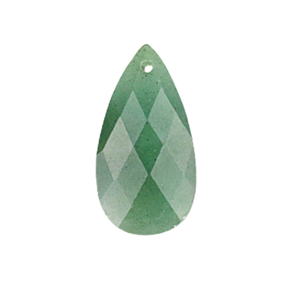 13X25MM Facted Teardrop Gemstone Pendant for DIY Making Jewelry