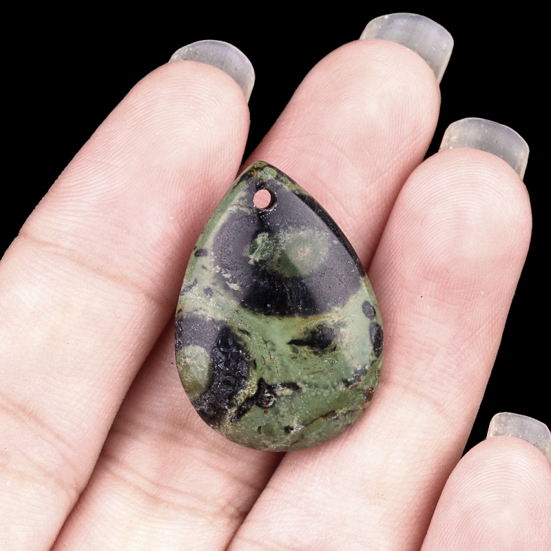 18X25MM Teardrop Gemstone Pendant for DIY Making Jewelry