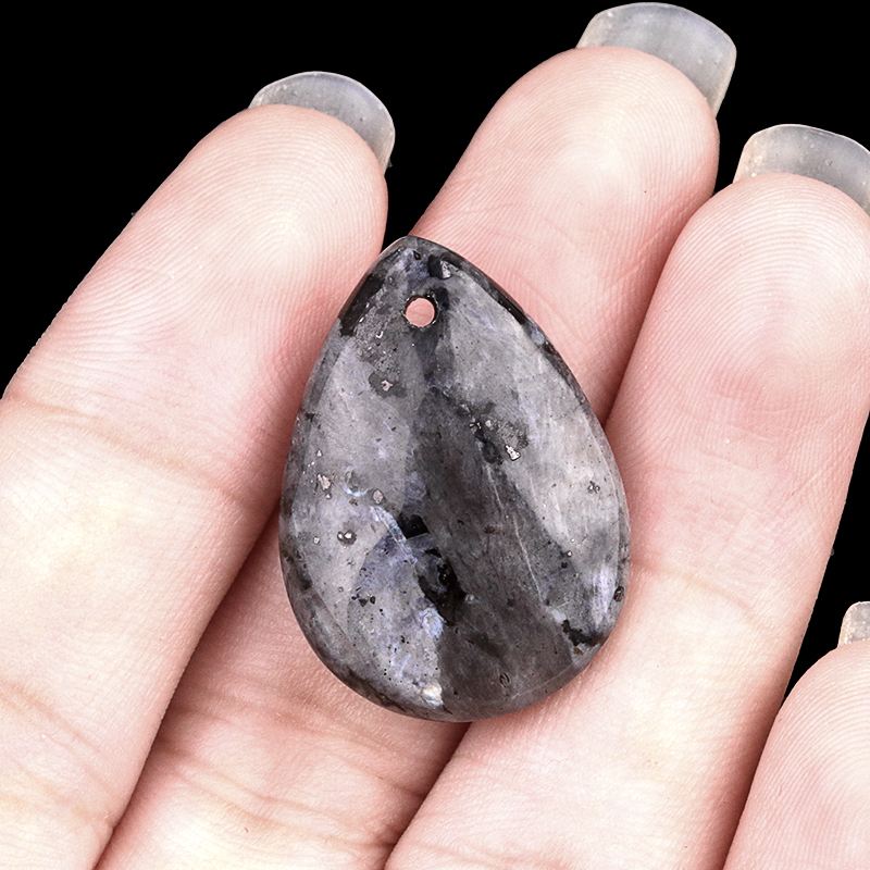18X25MM Teardrop Gemstone Pendant for DIY Making Jewelry