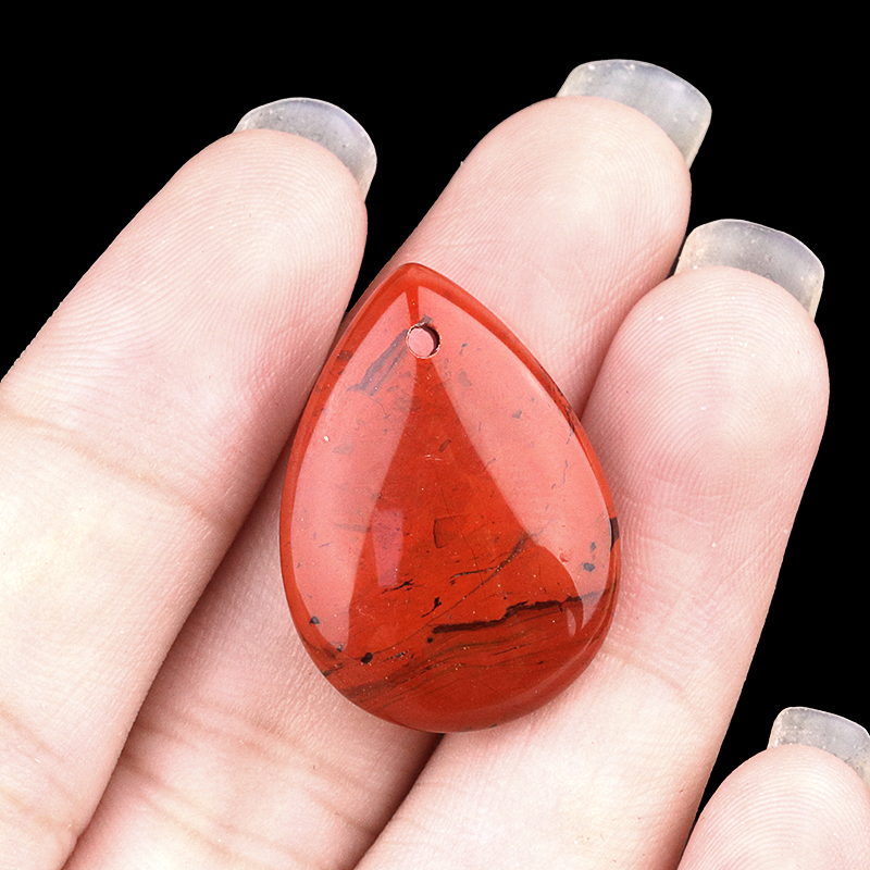 18X25MM Teardrop Gemstone Pendant for DIY Making Jewelry