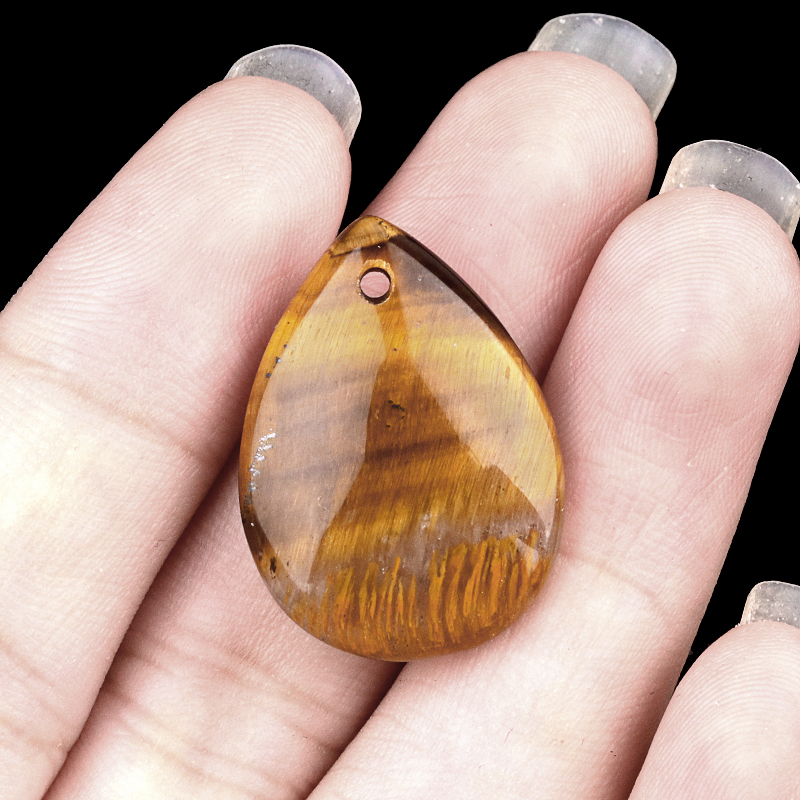 18X25MM Teardrop Gemstone Pendant for DIY Making Jewelry